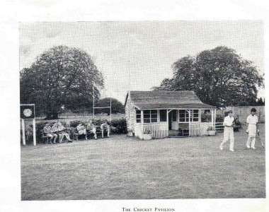 Cricket pavillion