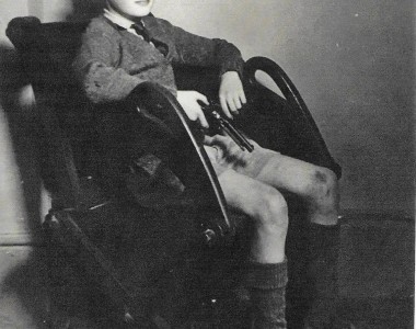 Keith was the Headmaster's son. Note the pistol ! Photo by Mr Colin Mansfield