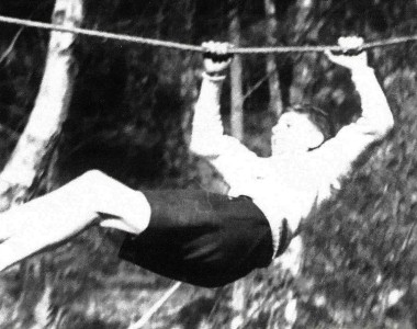 Willie Curry Patrol leader Kestrels doing it the hard way Photo by Mr Colin Mansfield