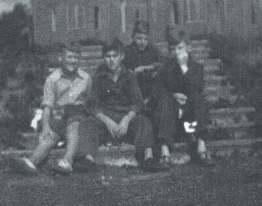 L - R : Mizzen Minor, Fitzroy, ? , Forbes Contributed by Hugh Weir