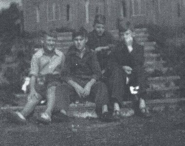 L - R : Mizzen Minor, Fitzroy, ? , Forbes Contributed by Hugh Weir