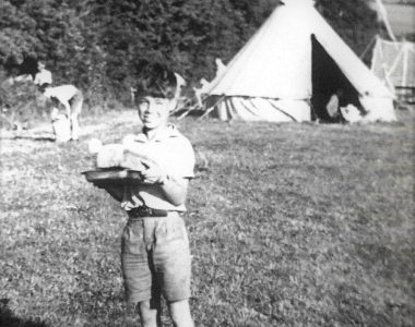 Reid Minor bringing the bread over Photo Mr Colin Mansfield
