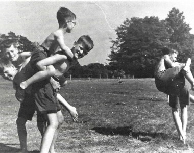 Knight and riders : L to R - Cremin (?) with Noble aboard; Trewe aboard Westmoreland (?) ? ? Photo by Mr Colin Mansfield