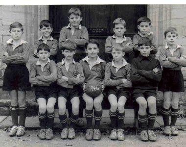 From top right:- N Norman? M Bishop, C Matthews, D Davis? J Crichton, A Overbury. Bottom right:- P Currie, K Oag, M Aveline, D Stone, J Carrick-Smith. Contributed by N.Aveline