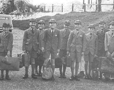 Mizzen Maj,Hosgood, Osborn, Abbott, Westmorland, Barmby, Thomas, Noble, Potts, Forbes, Varcoe, Reid maj. Contributed by Tony Potts