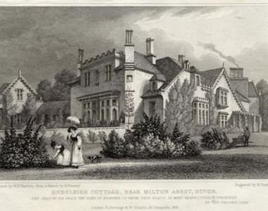 Charmingly named as Endsleigh cottage ! (Picture provided by Tony Potts)