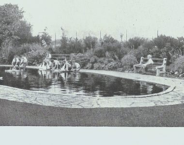 Model boat pond